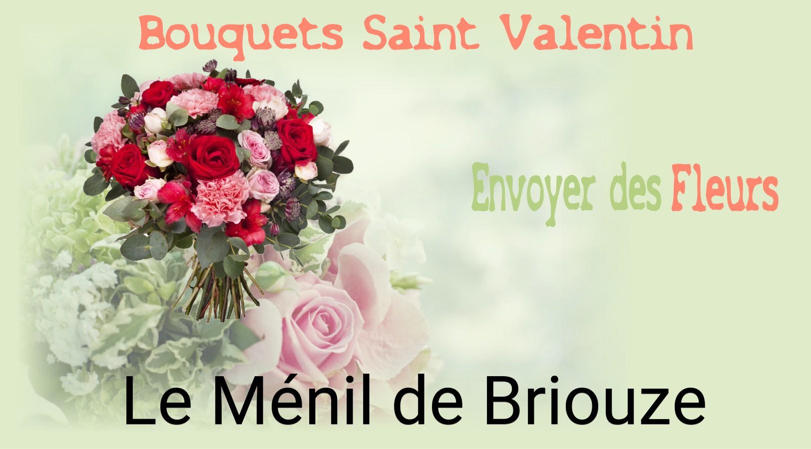 Roses de Saint-Valentin livrées à Le Ménil-de-Briouze